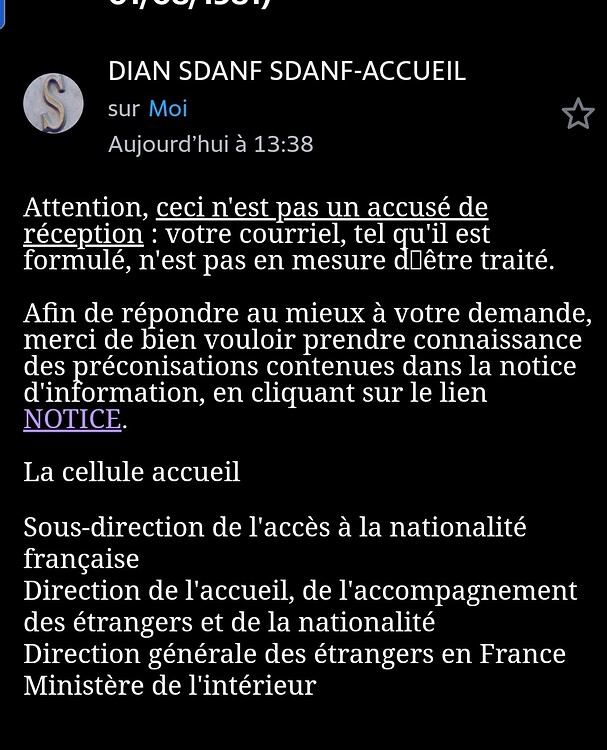 Recours Ajournement Sdanf Naturalisation Par D Cret D Marches